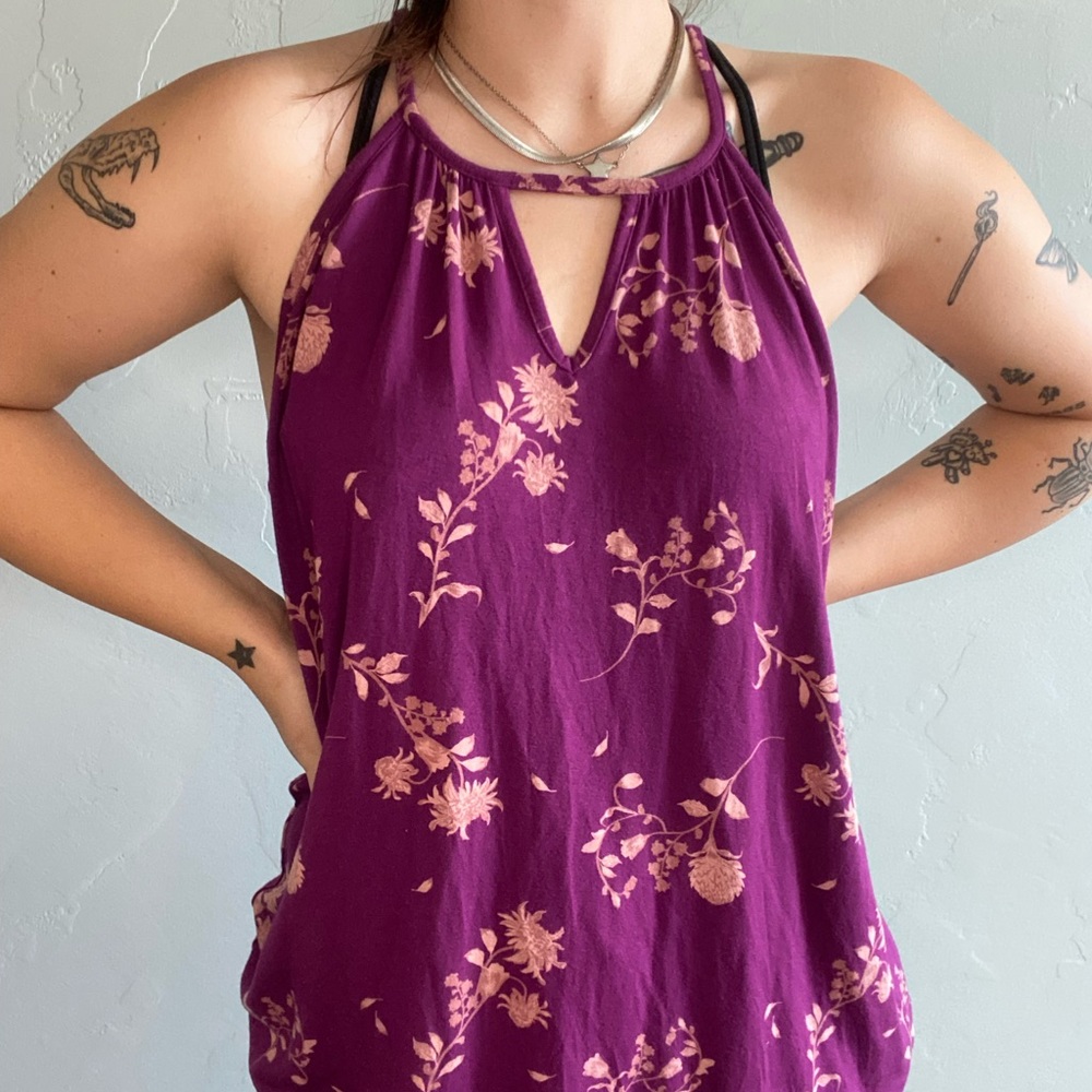 Halter tank top